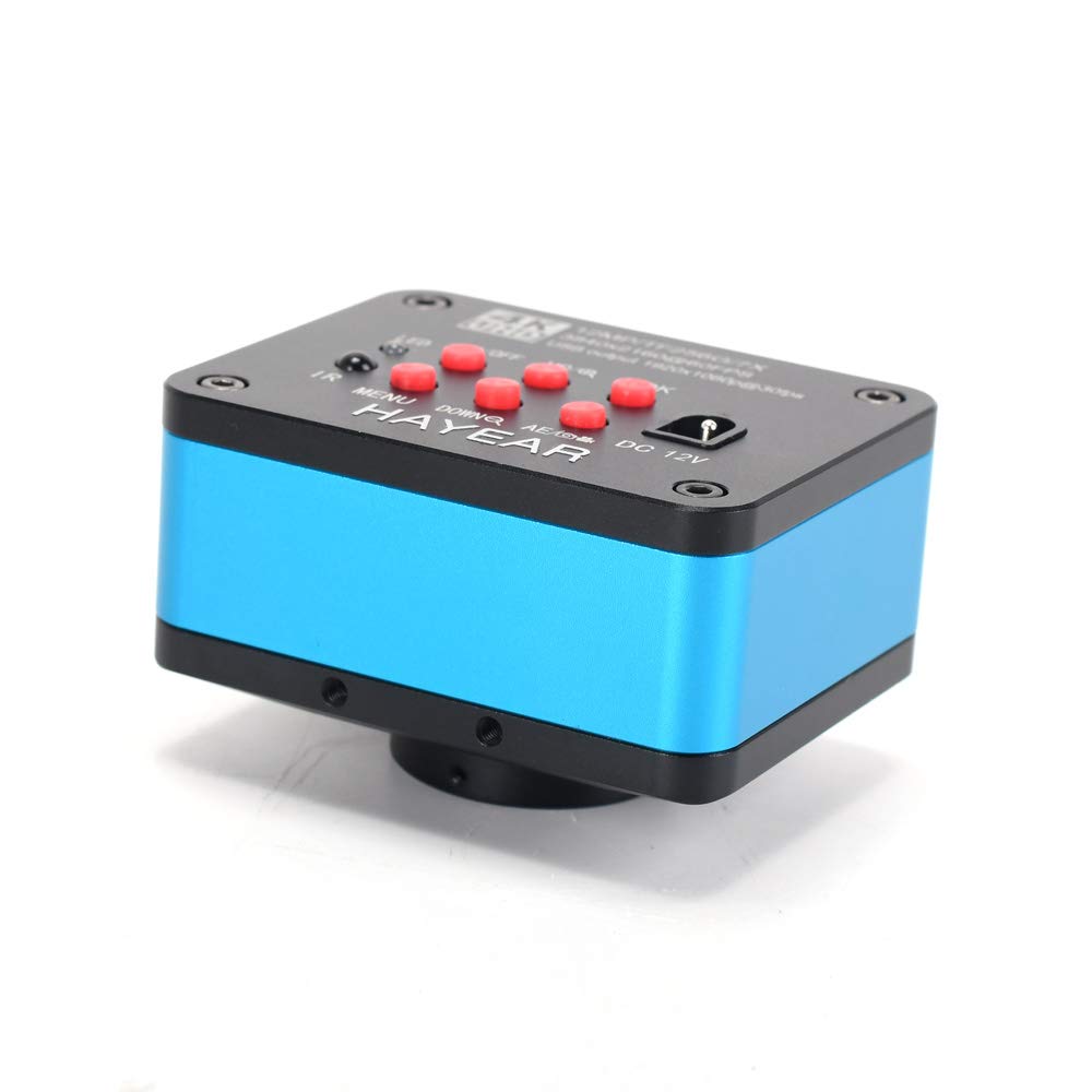 HAYEAR 4K UHD 工業用・顕微鏡カメラ 12MP HDMI/USB出力 UHD 4K 1080P USB HDMI Digital Microscope Camera Industrial